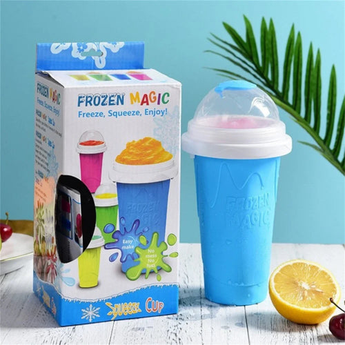 Portable Squeeze Slushie Cup